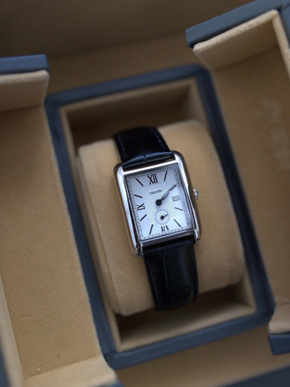 Cascalia Arco Steel Quartz Watch with Multiple Straps